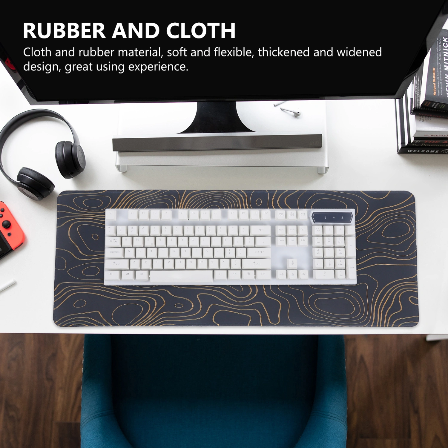 Protective Table Pad Convenient Mouse Mat Practical Mouse Pad Laptop Desk Mat