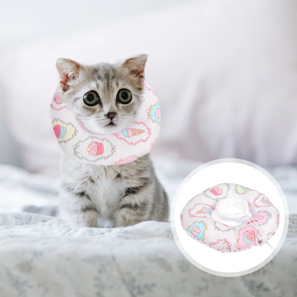 Pet Kitten Recovery Neck Cone Cat Recovery Collar Cat Collar Anti-licking Collar