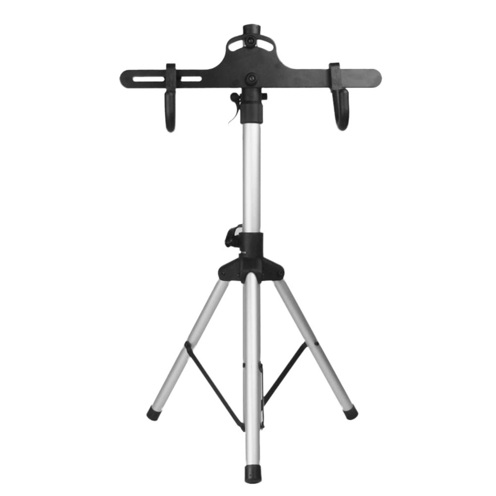 Folding Telescopic Mountain Bike Maintenance Stand Rack Three Layers Adjustable Repair Mechanic Bike Stand for Home Shop Road Stand
