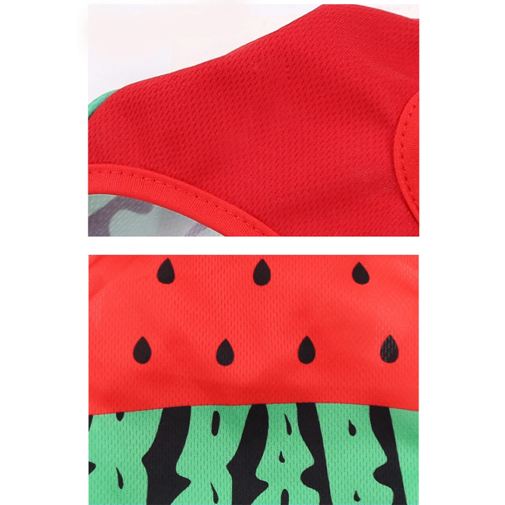 Stylish Dog Puppy Vest Watermelon Pet Clothes Breathable Dog Vest (S)