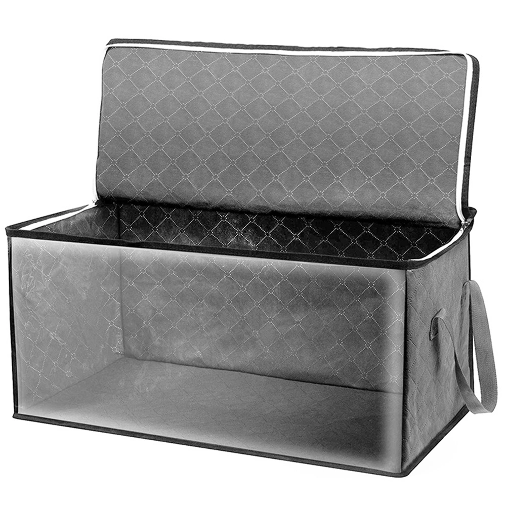 1Pc Dustproof Clothes Storage Bag Home Folding Blanket Clothes Quilt Organizer