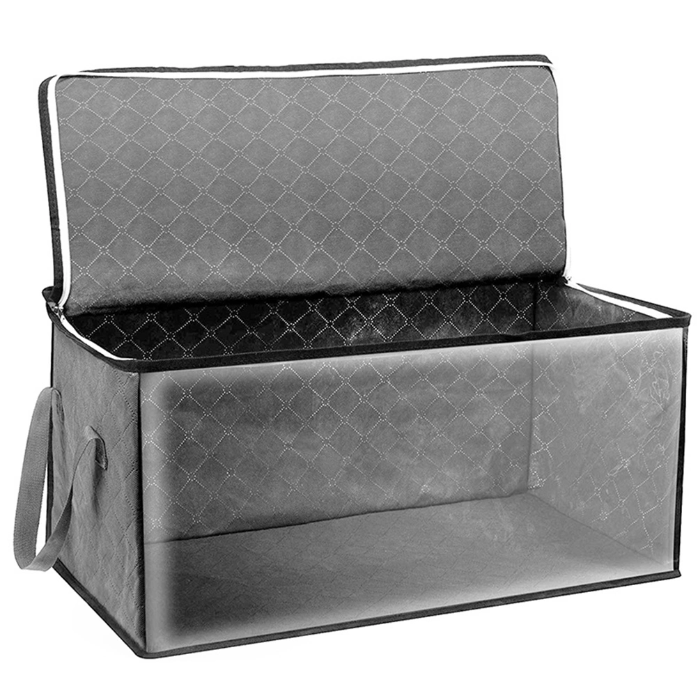 1Pc Dustproof Clothes Storage Bag Home Folding Blanket Clothes Quilt Organizer