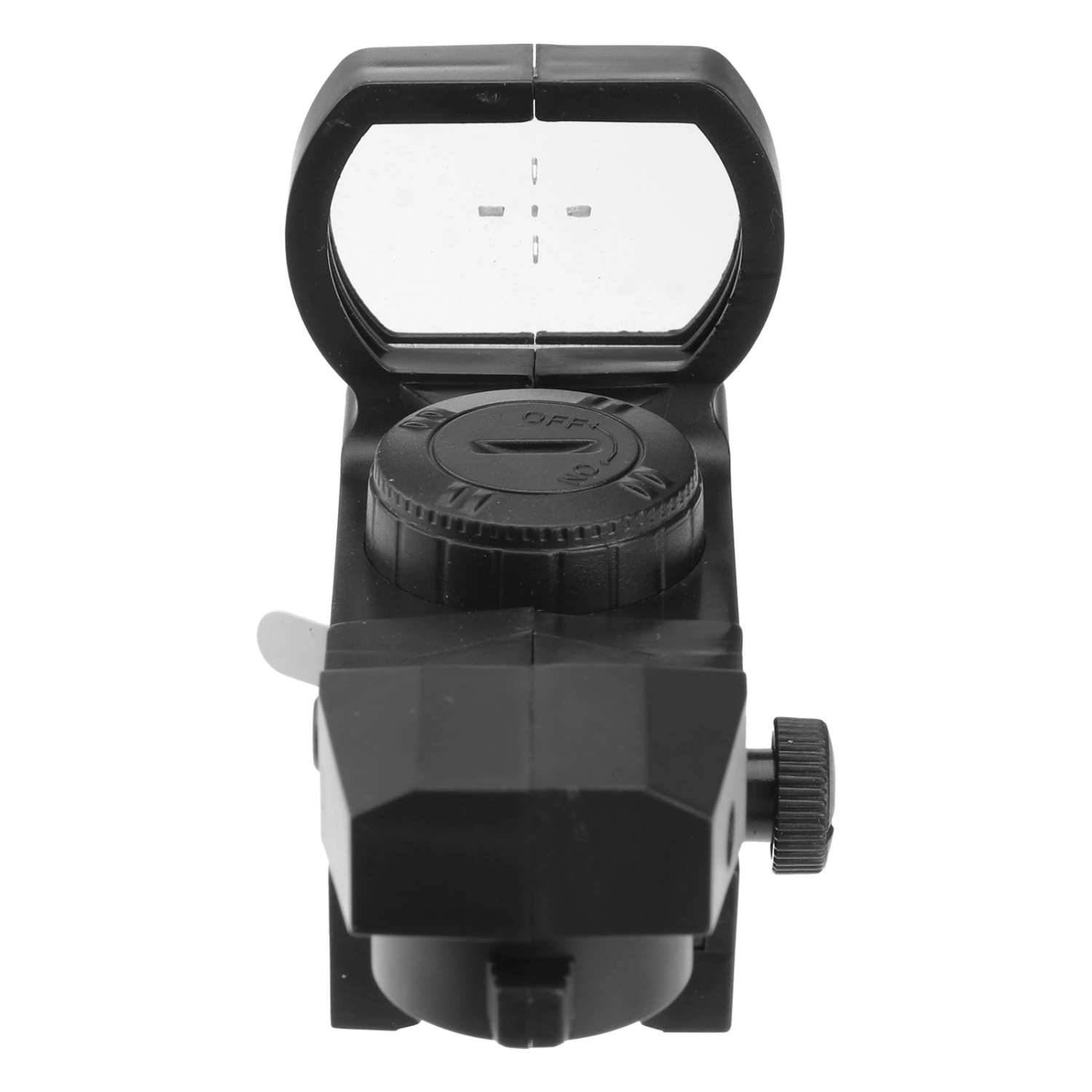 Plastic Outdoor Sports Toy Accessories Easy to Install Toy Use Optical Sight(Black)