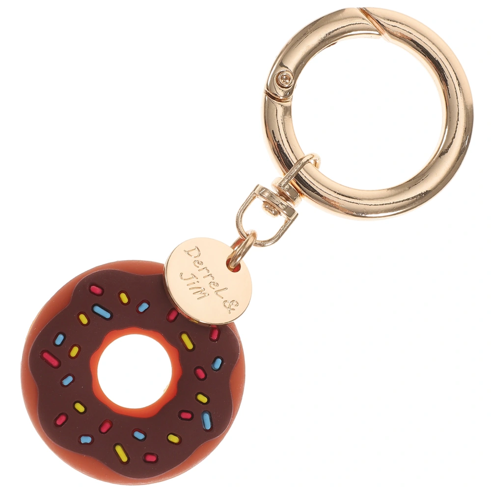 1Pc Adorable Doughnut Shape Designed Protective Case Compatible for Airtag