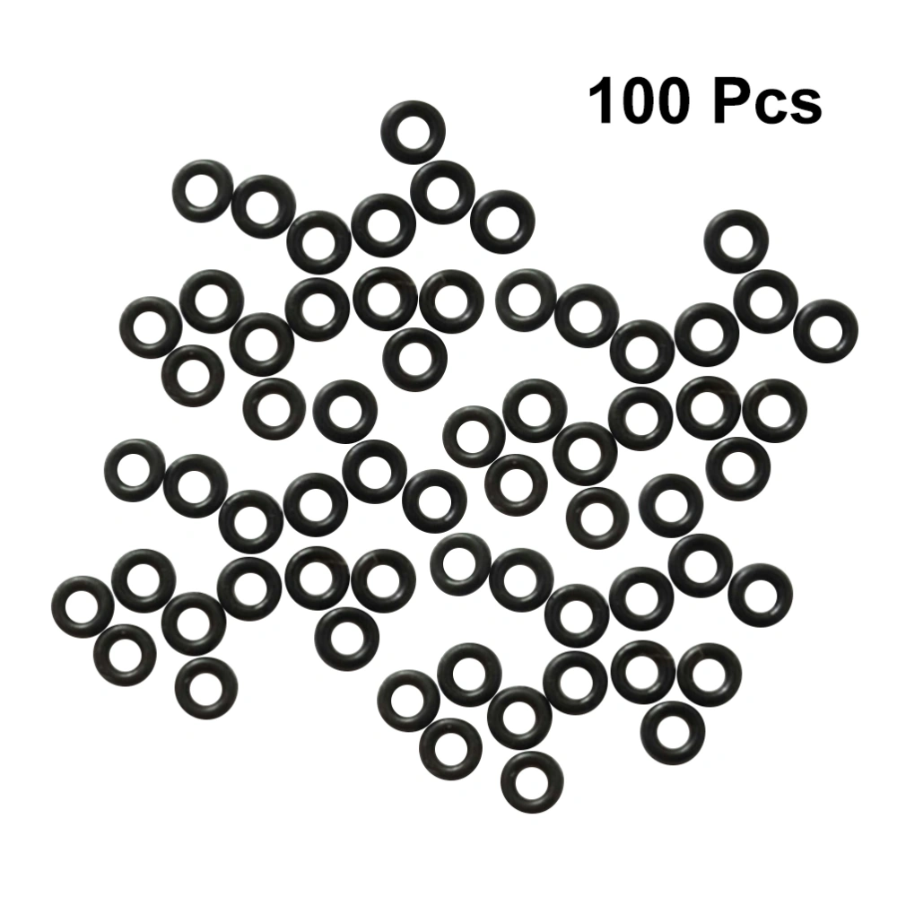 100pcs of One Bag Professional Dart Rod Round Pad Non Rubber Washer Aluminum Dart Rod O-ring