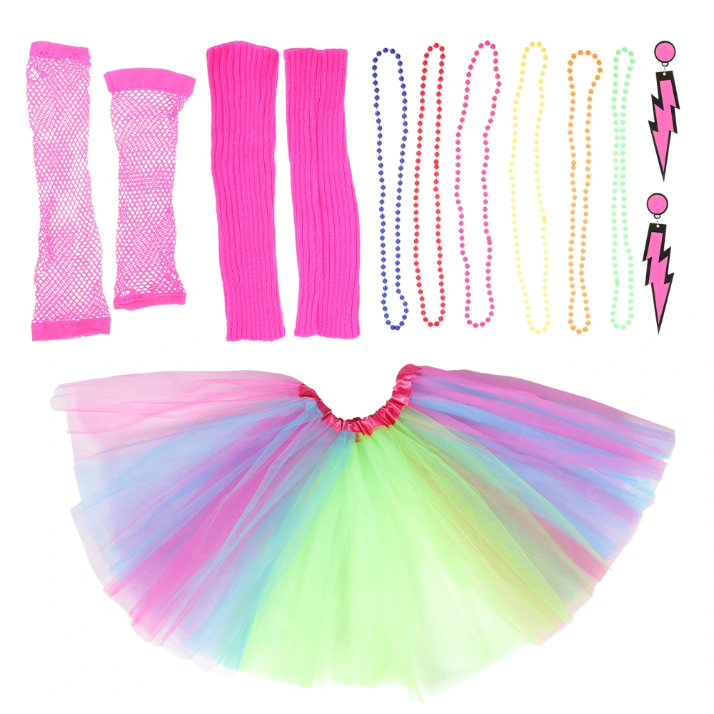 1 Set Women Disco Party Costume Accessories Lady Party Decorations Supplies