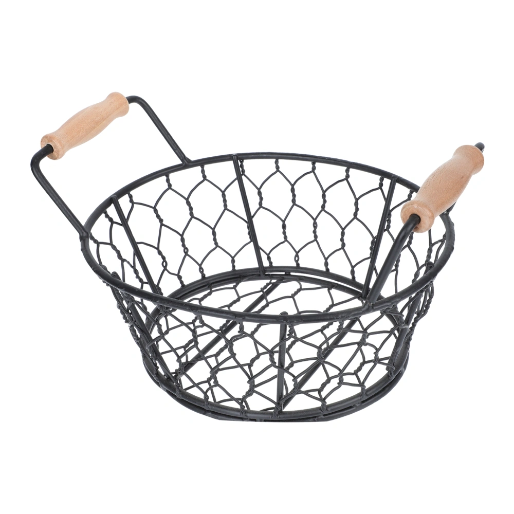 1pc Practical Frying Food Basket Mini French Fries Basket Snacks Holder