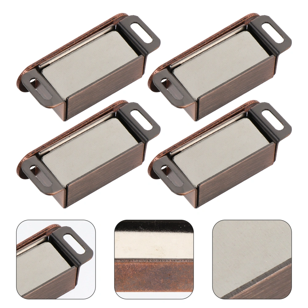 4PCS Cabinet Door Catch Wardrobe Closet Kitchen Cupboard Cabinet Magnet