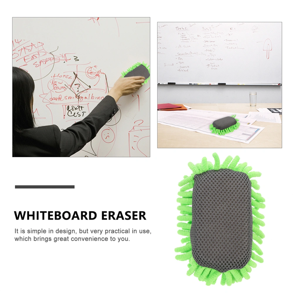 4Pcs Microfiber Whiteboard Eraser Washable Board Eraser Shag Dry Erase Eraser