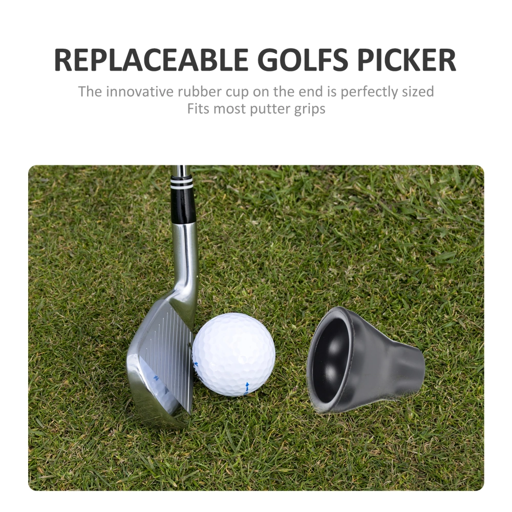 6Pcs Professional Golfs Retrievers Replaceable Golfs Pickers Convenient Golfs Grabbers