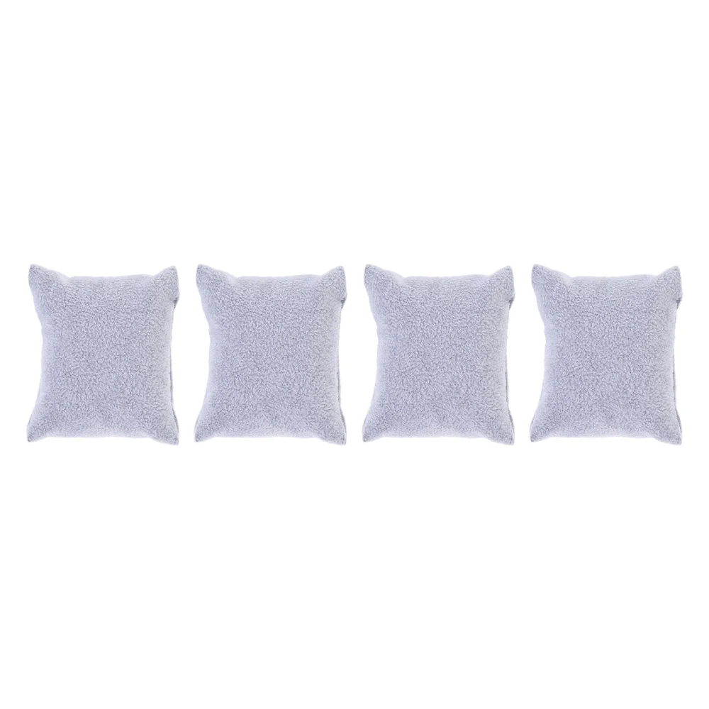 4Pcs Supple Watch Pillow Wristwatch Pillow Lint Watch Cushion Watch Box Liner Bracelet Pillow