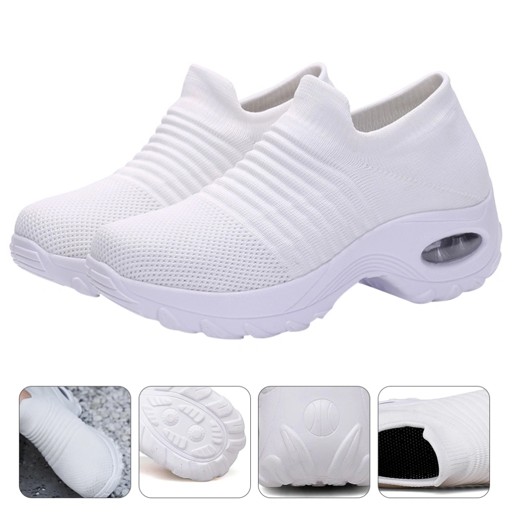 1 Pair of Woman Shoes Sports Shoes Sneakers Fashionable Gym Shoes for Female