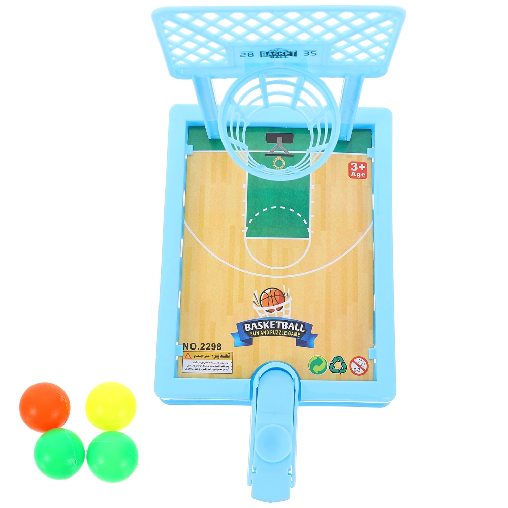 Tabletop Basketball Game Toy with 4 Balls Novelty Shooting Game for Kids