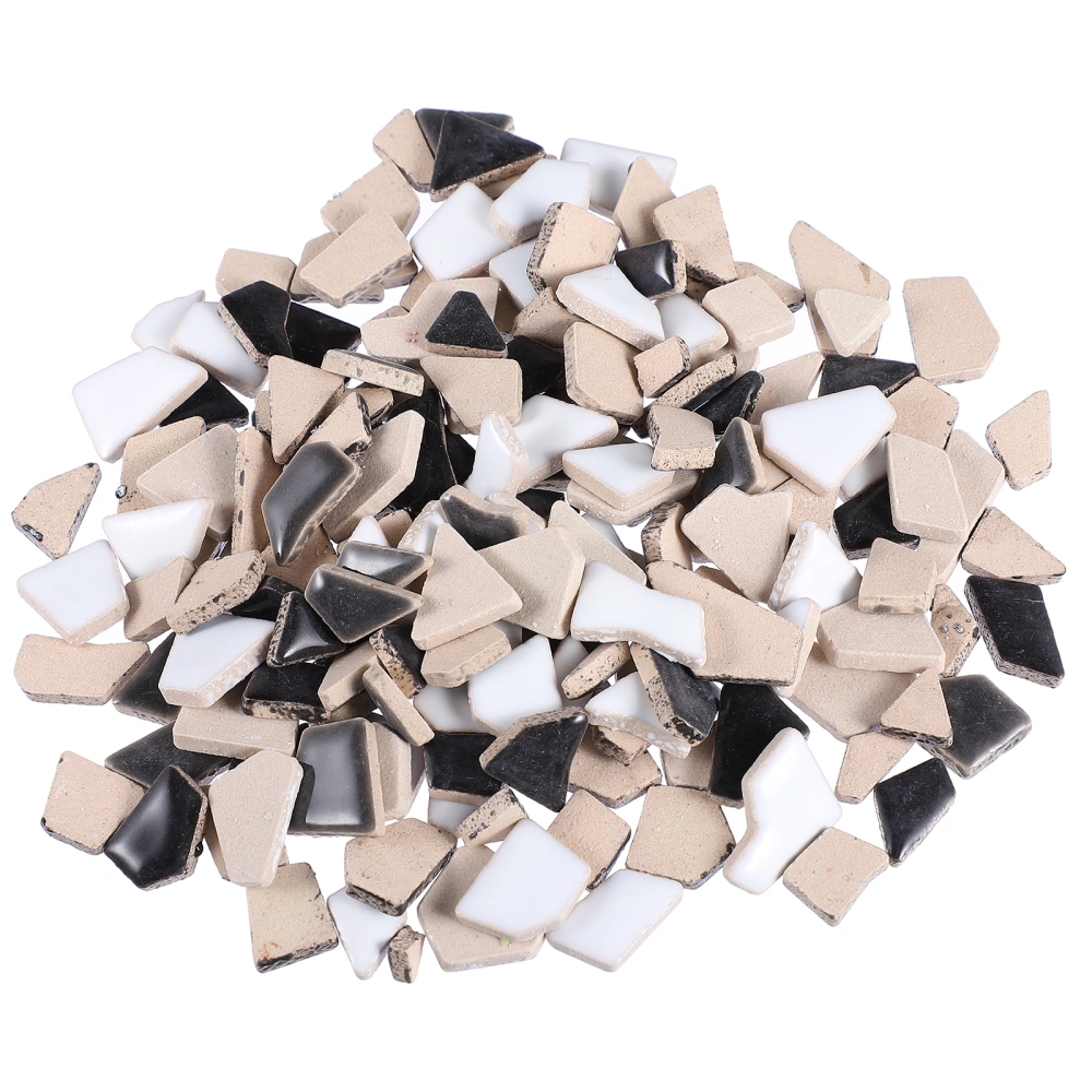 200g Colorful DIY Mosaic Tiles Pretty Ceramic Mosaic Tiles Delicate Mosaic Tiles