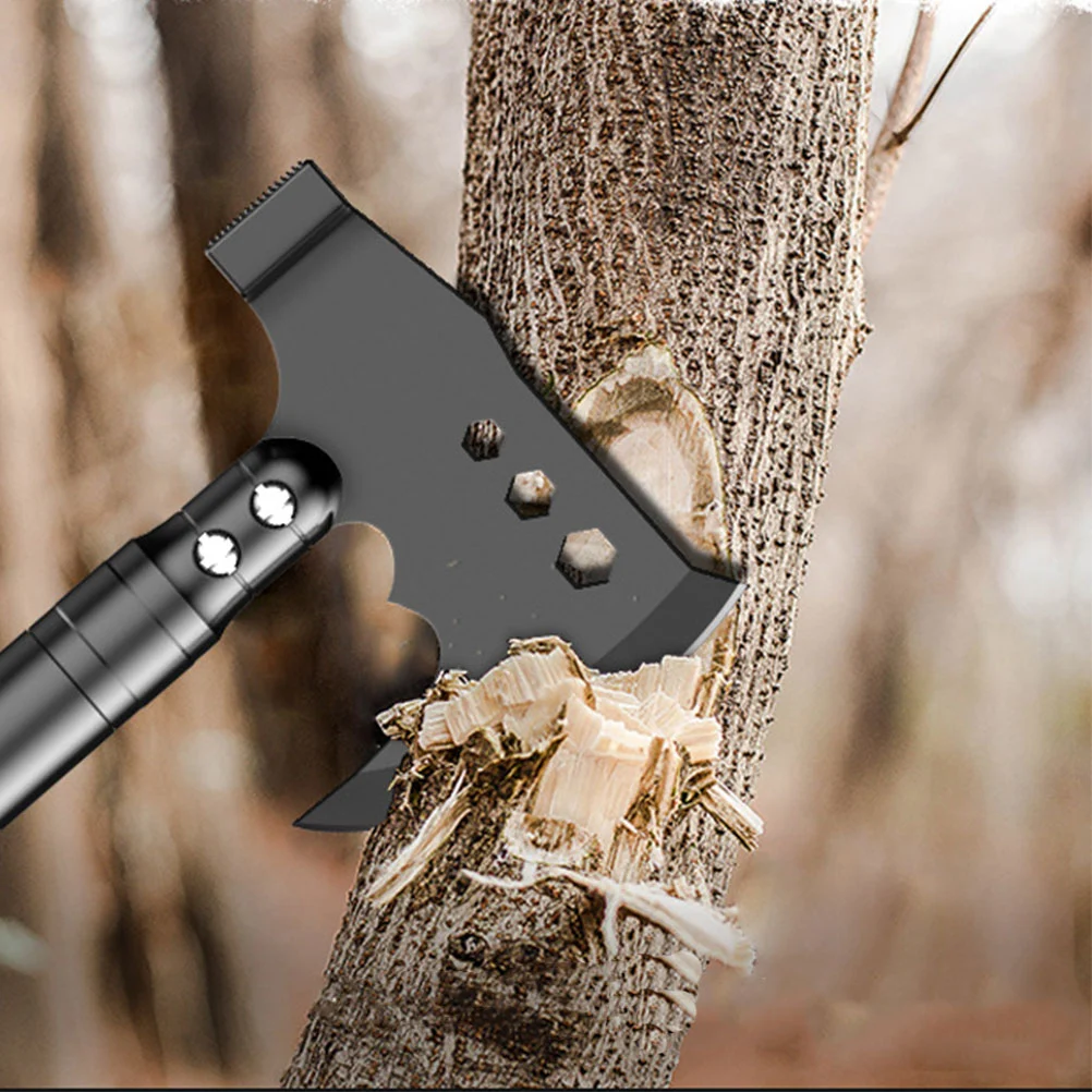 1 Set Outdoor Multi-function Axe Set Practical Outdoor Safety Hammer Axe Kit