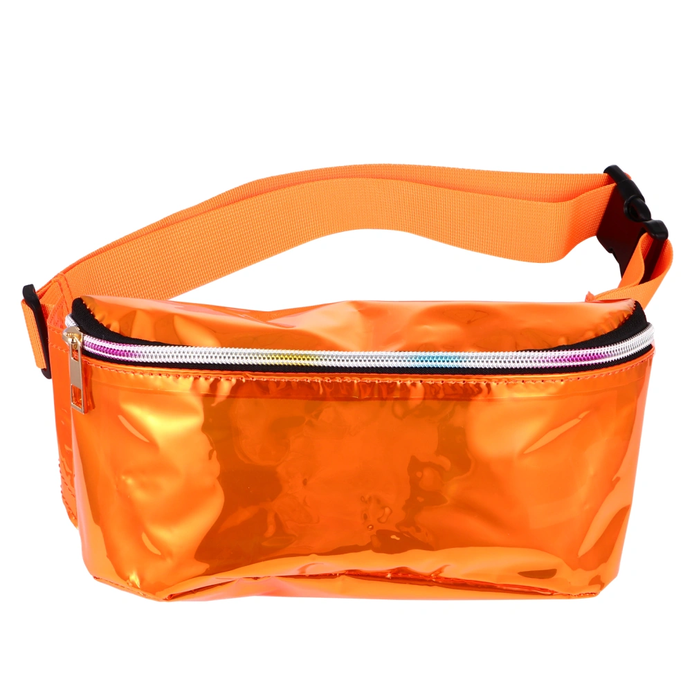 1Pc Transparent PVC Chest Bag Fashion Cross Body Waist Bag Women Dating Bag