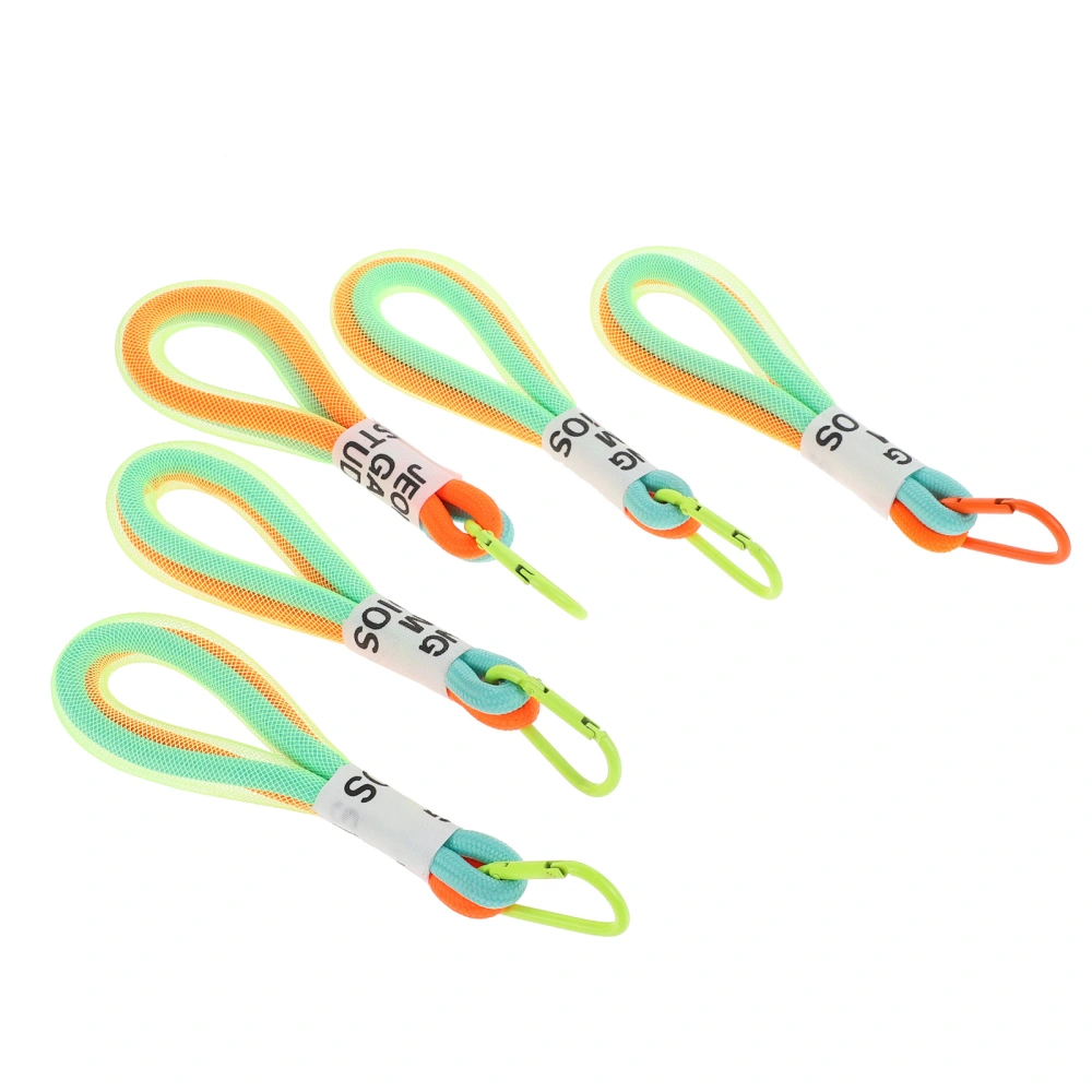 5Pcs Thicken Round Phone Lanyard Simple Durable Phone Strap Random Color