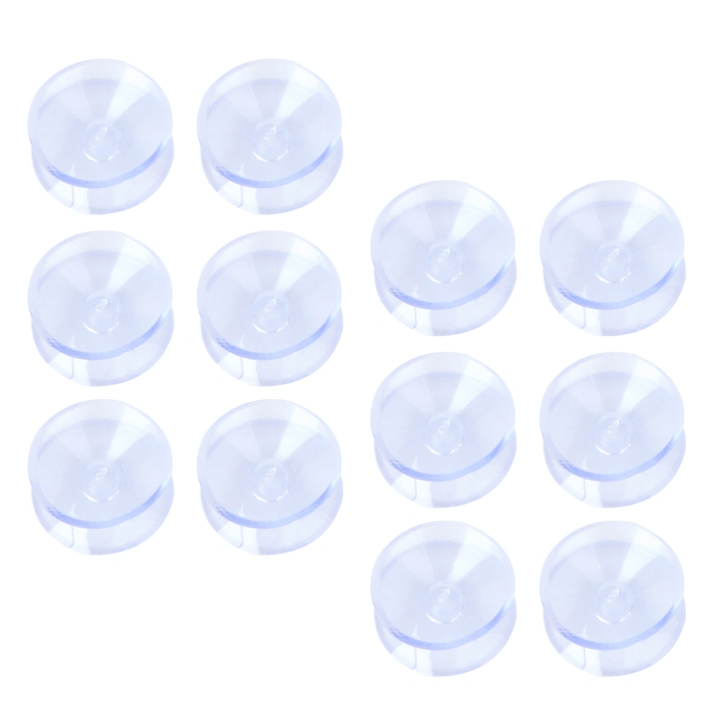 50pcs Durable Suction Cup Pads Glass Suction Cups Double Sided Suction Cups