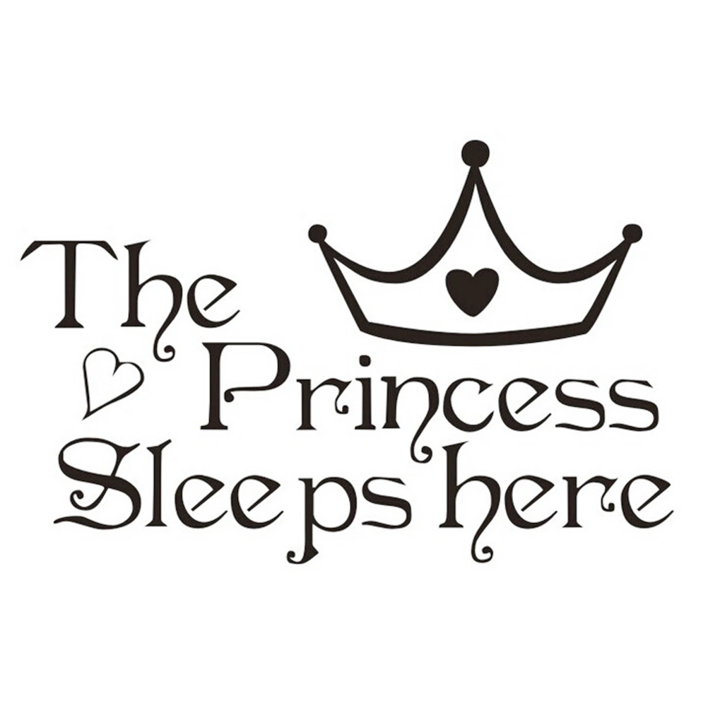 The English Proverbs Removable Wall Stickers Decals for Kids Room Bedroom Decoration