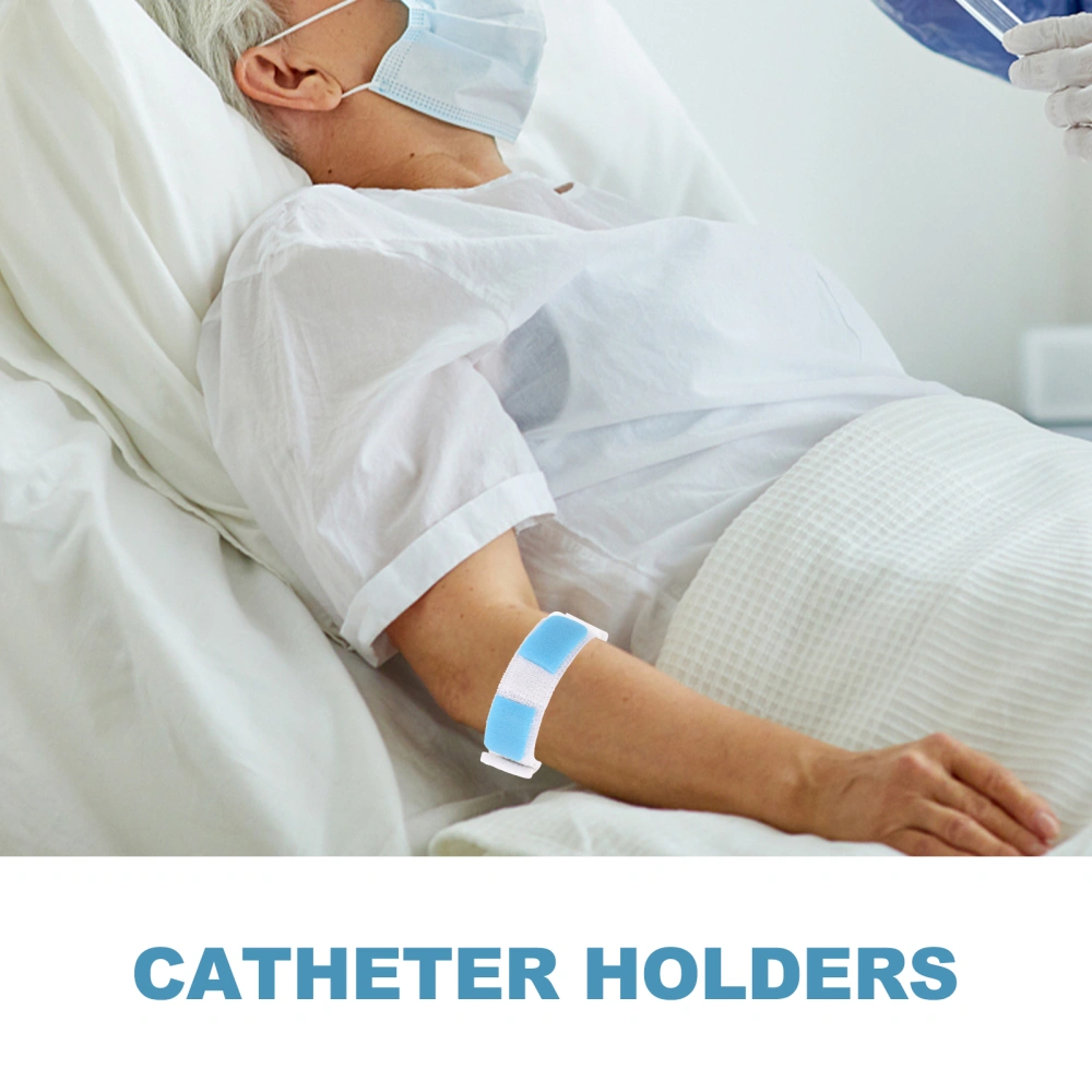 2Pcs Catheter Holders Urinary Catheter Bag Leg Holders Catheter Fixing Stickers Catheter Straps