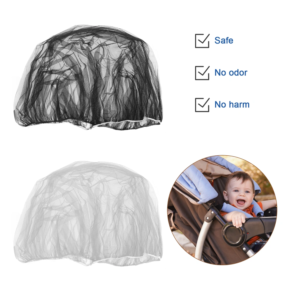 3Pcs Universal Baby Kids Stroller Mosquito Netting Stretchable Full Cover Net