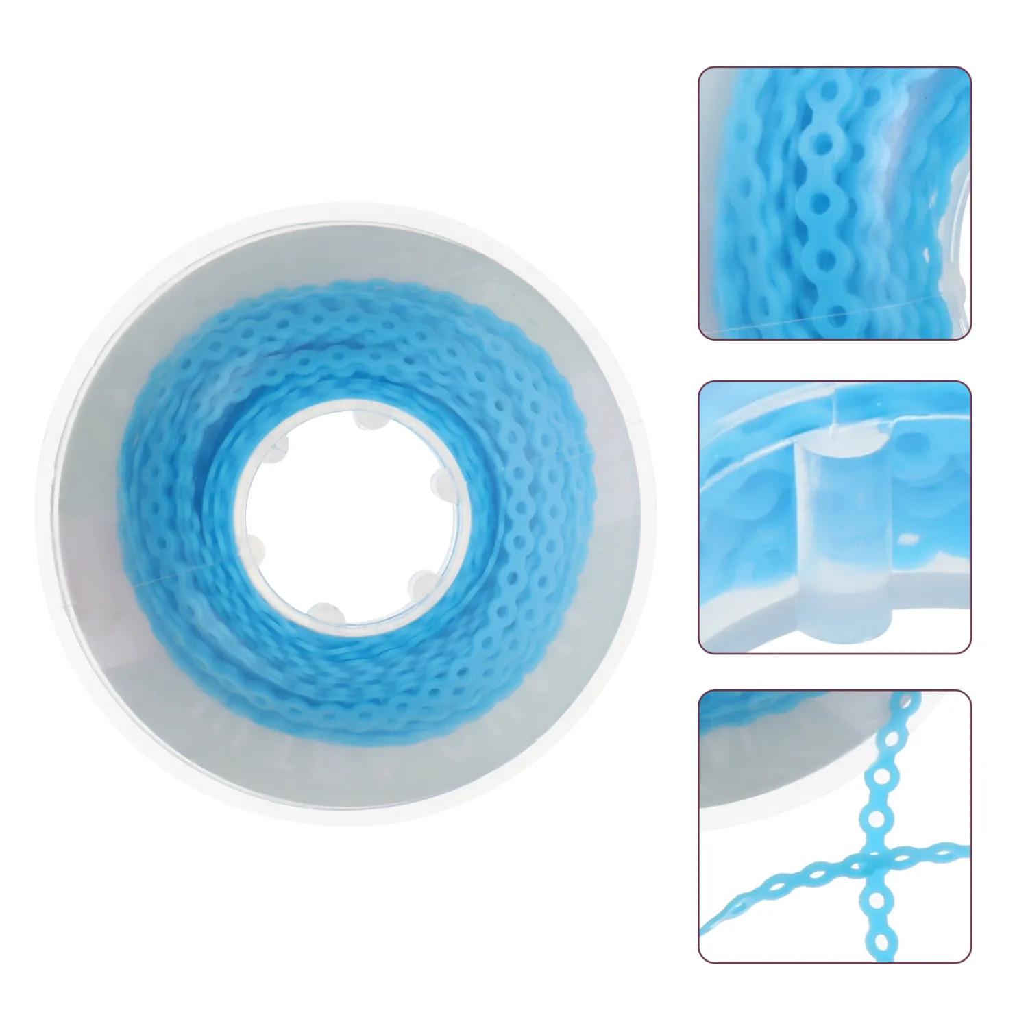 1pc Dental Orthodontic Elastic Ultra Power Chains High Strength Rubber Spool