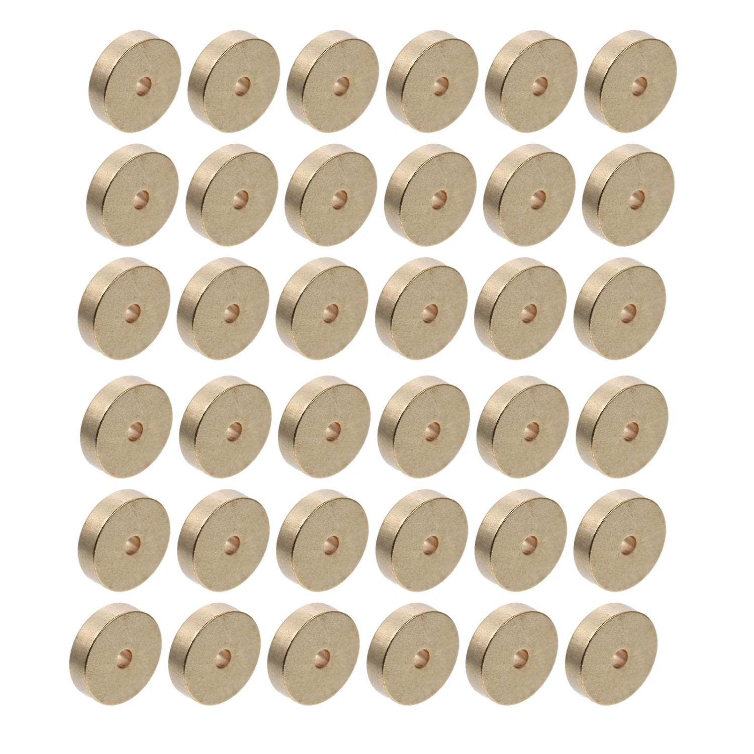 100pcs Spacer Beads Disc Spacer Loose Beads Jewelry Making Beads for DIY Crafts