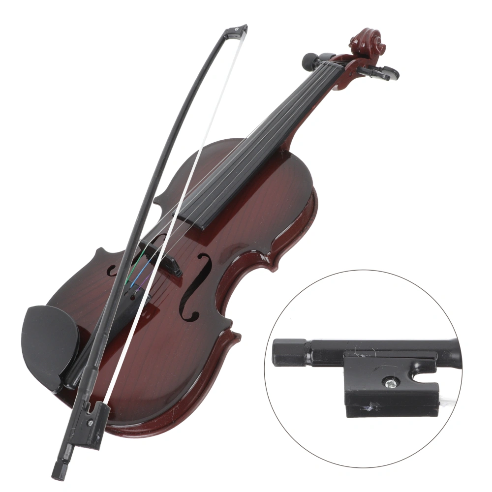 1 Set of Kids Simulated Music Violin Toy Creative Performance Instrument