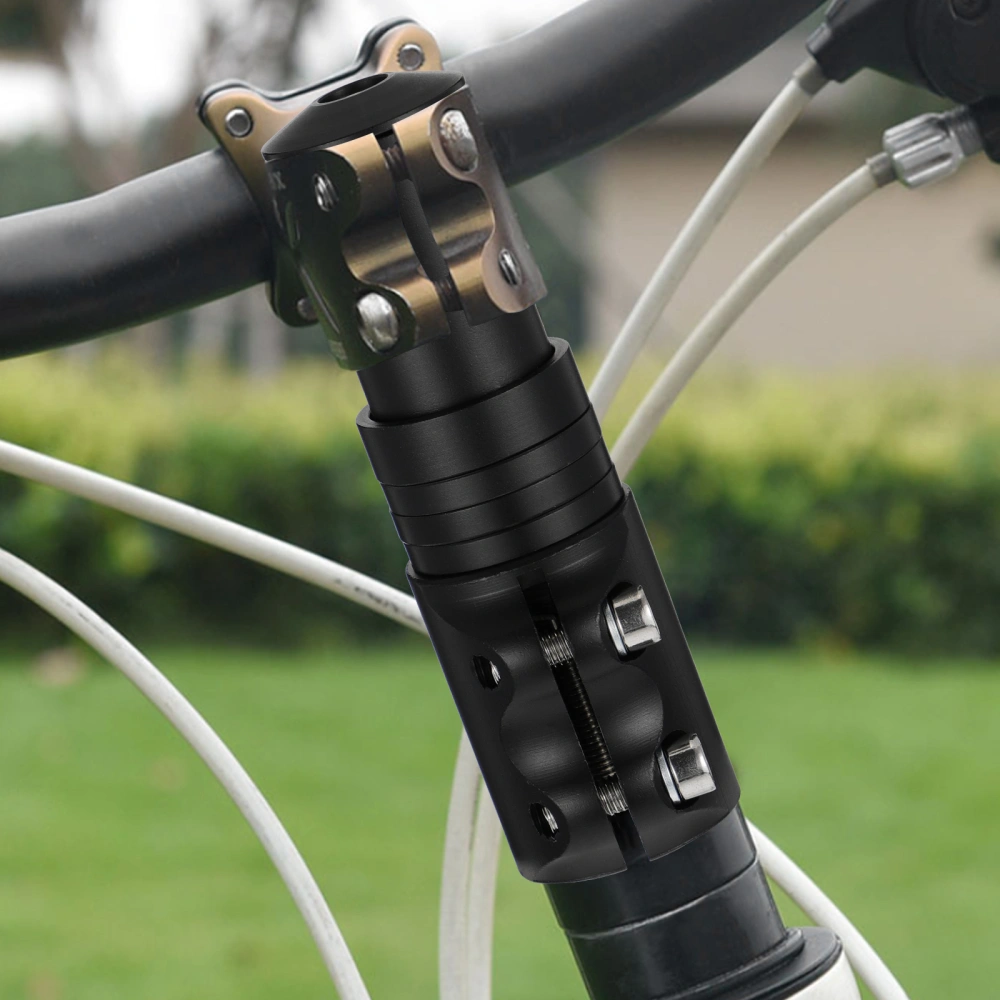 Bike Handlebar Riser Aluminium Alloy Bike Stem Riser Bike Stem Extender