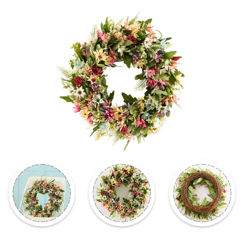 Autumn Chrysanthemum Wall Hanging Holiday DIY Wall Decorations Home Garland