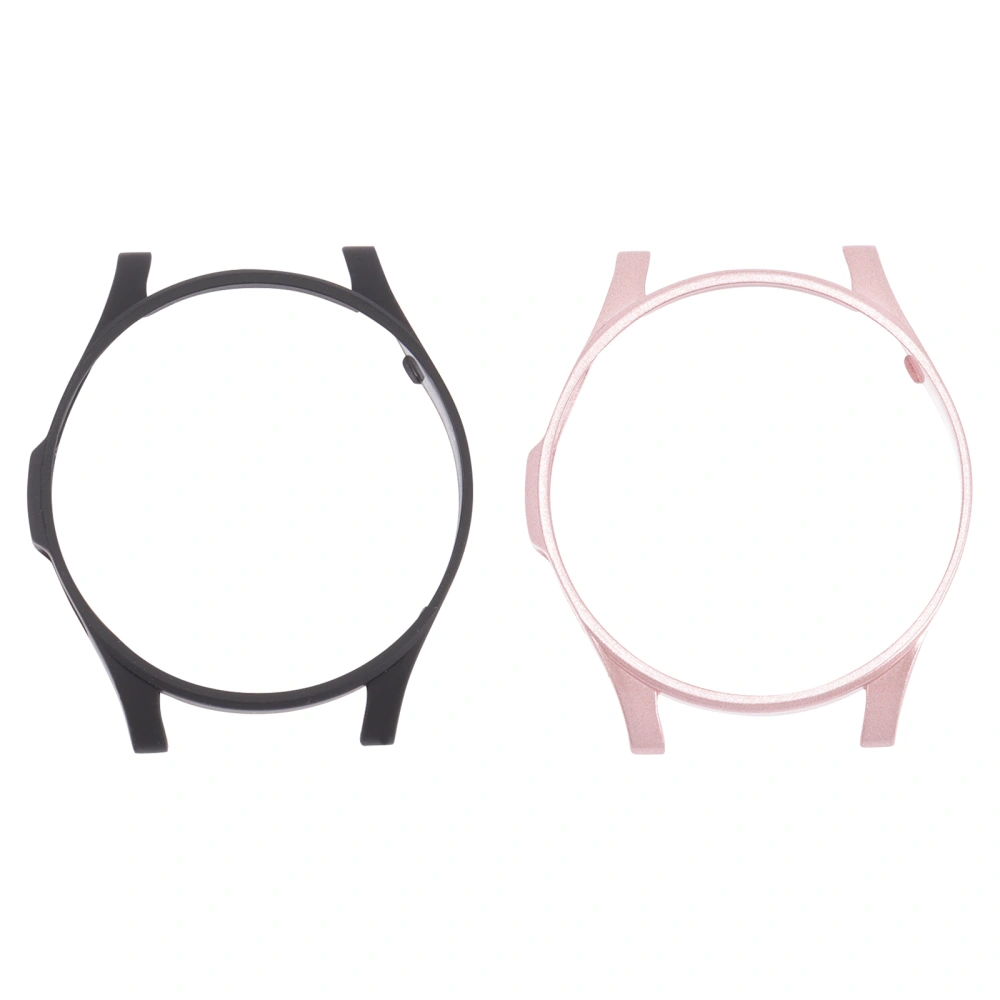 2Pcs Watch Protective Cover Wristwatch Shell Watch Case Compatible for Galaxy Watch4