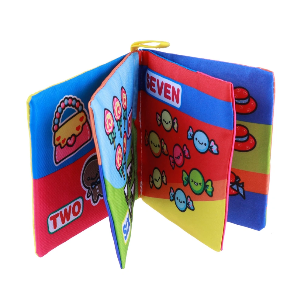 Baby Cloth Books Baby First Book Cloth Book Early learning Educational Toys (Number)