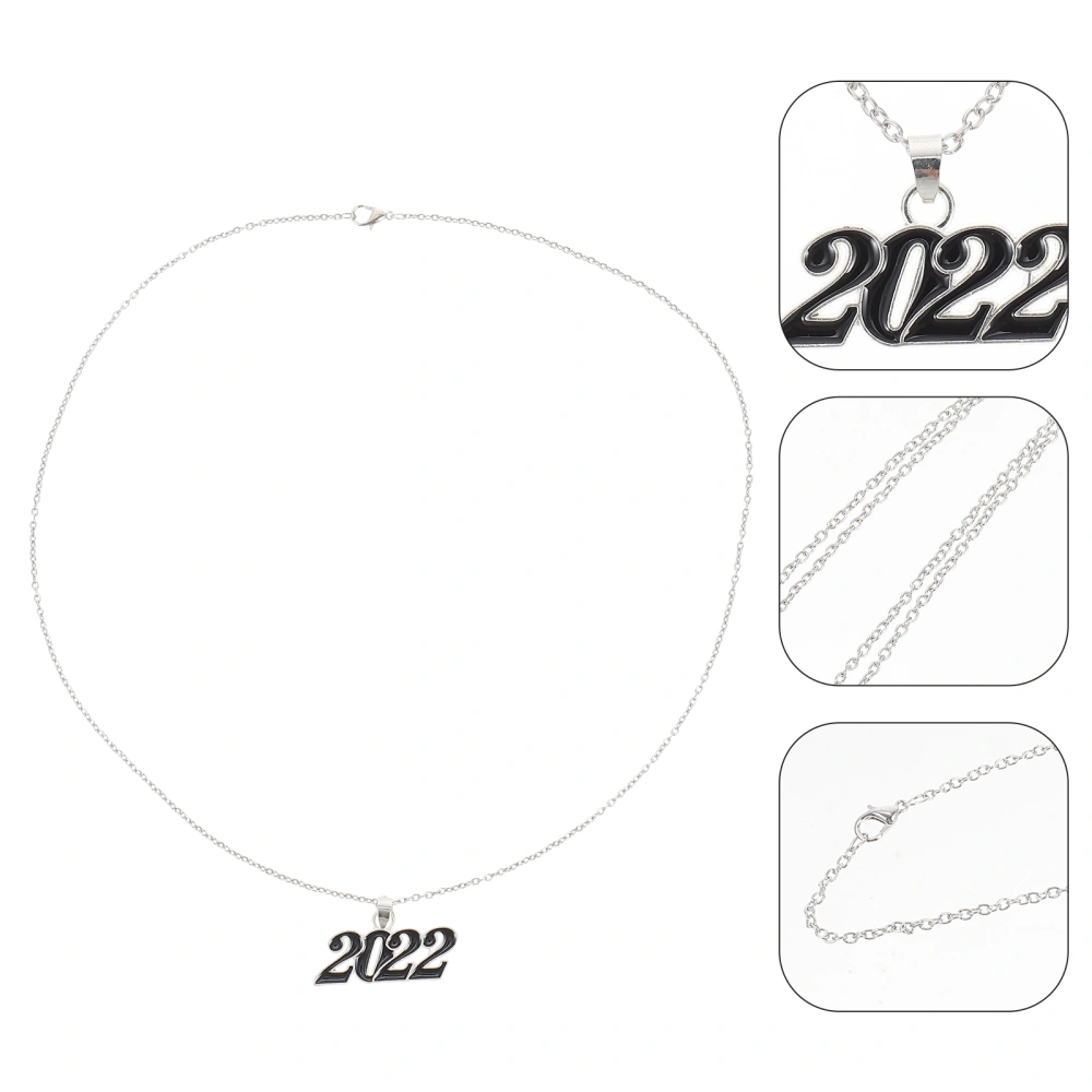 Simple Alloy Necklace 2022 Pendant Necklace for Women Men Necklace Gift