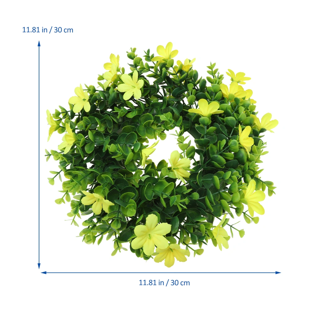 Home Wall Board Hanging Decor Simulation Garland Pendant Simulation Wreath Decor