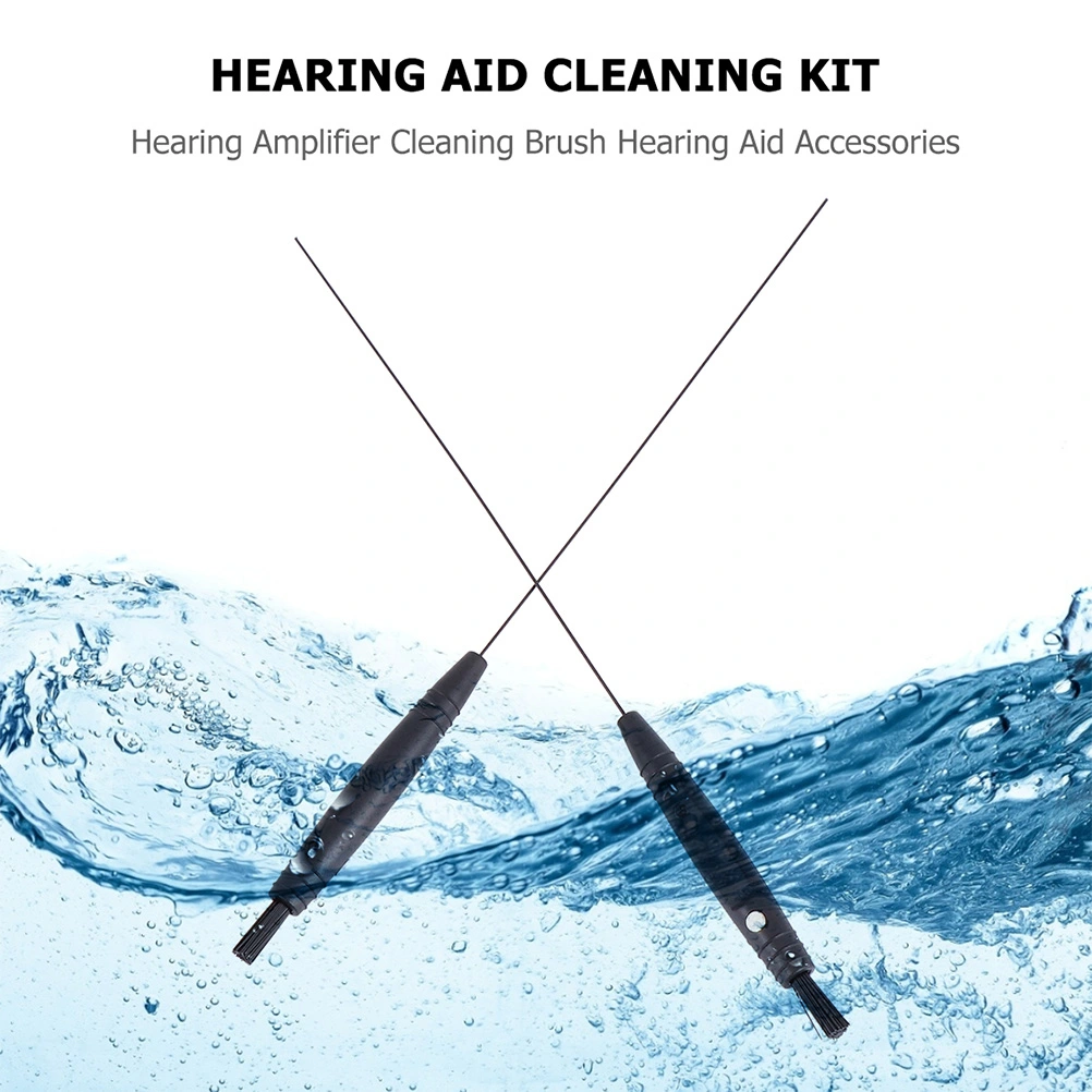 1 set of 5pcs Hearing Aid Cleaning Brush Hearing Aid Cleaning Tool with Magnet
