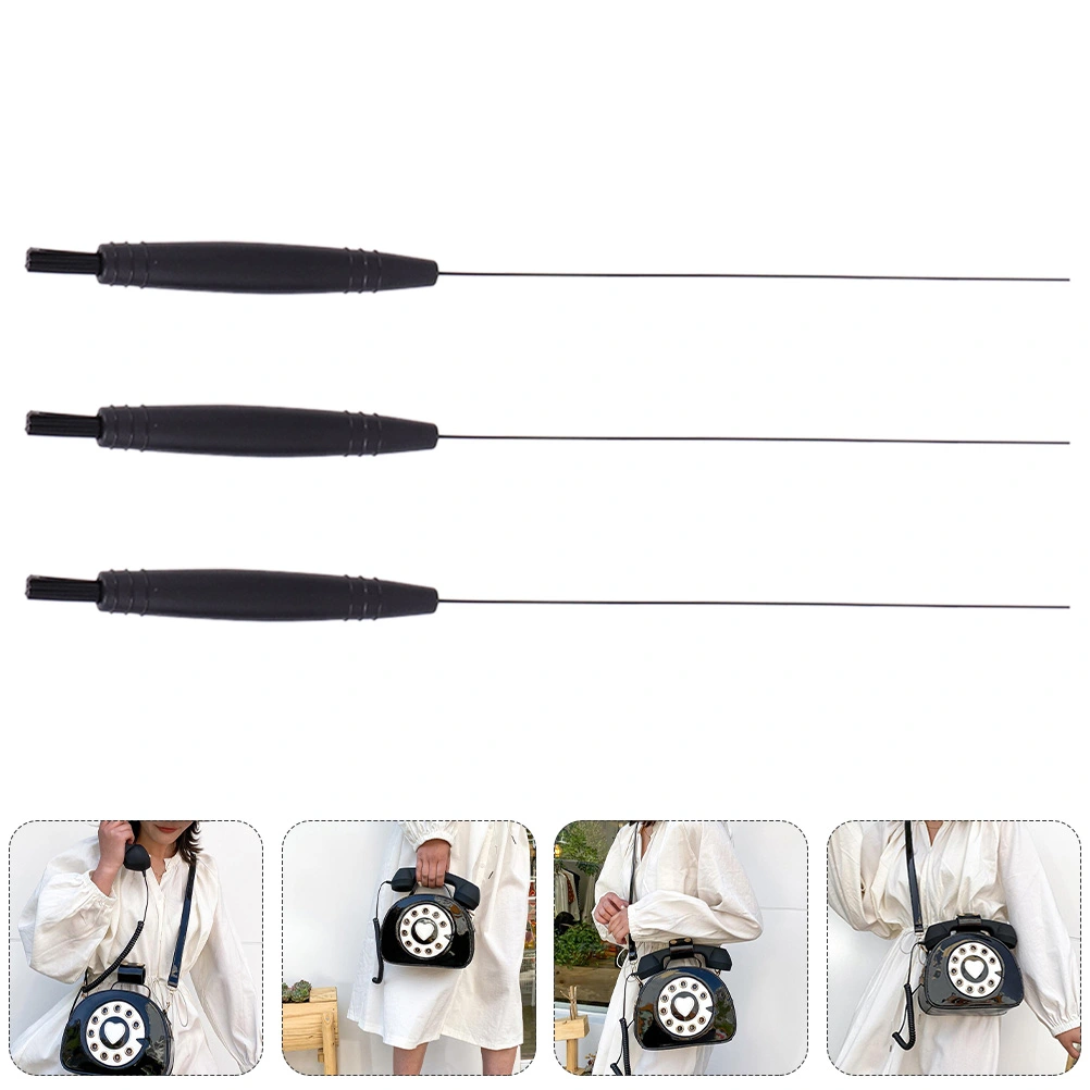 1 set of 5pcs Hearing Aid Cleaning Brush Hearing Aid Cleaning Tool with Magnet