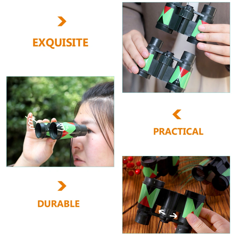 4Pcs Interesting Toy Binoculars Wear-resistant Children Binoculars Convenient Binocular Toys