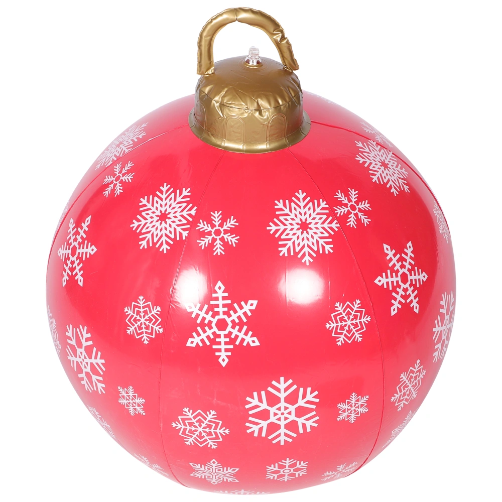 Inflatable Christmas Ball Decoration Giant Christmas Party Hanging Ball Ornament