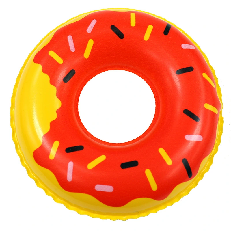 10pcs Doll Swimming Ring Mini Swim Rings Inflatable Mini Doughnut Molding Swim Rings