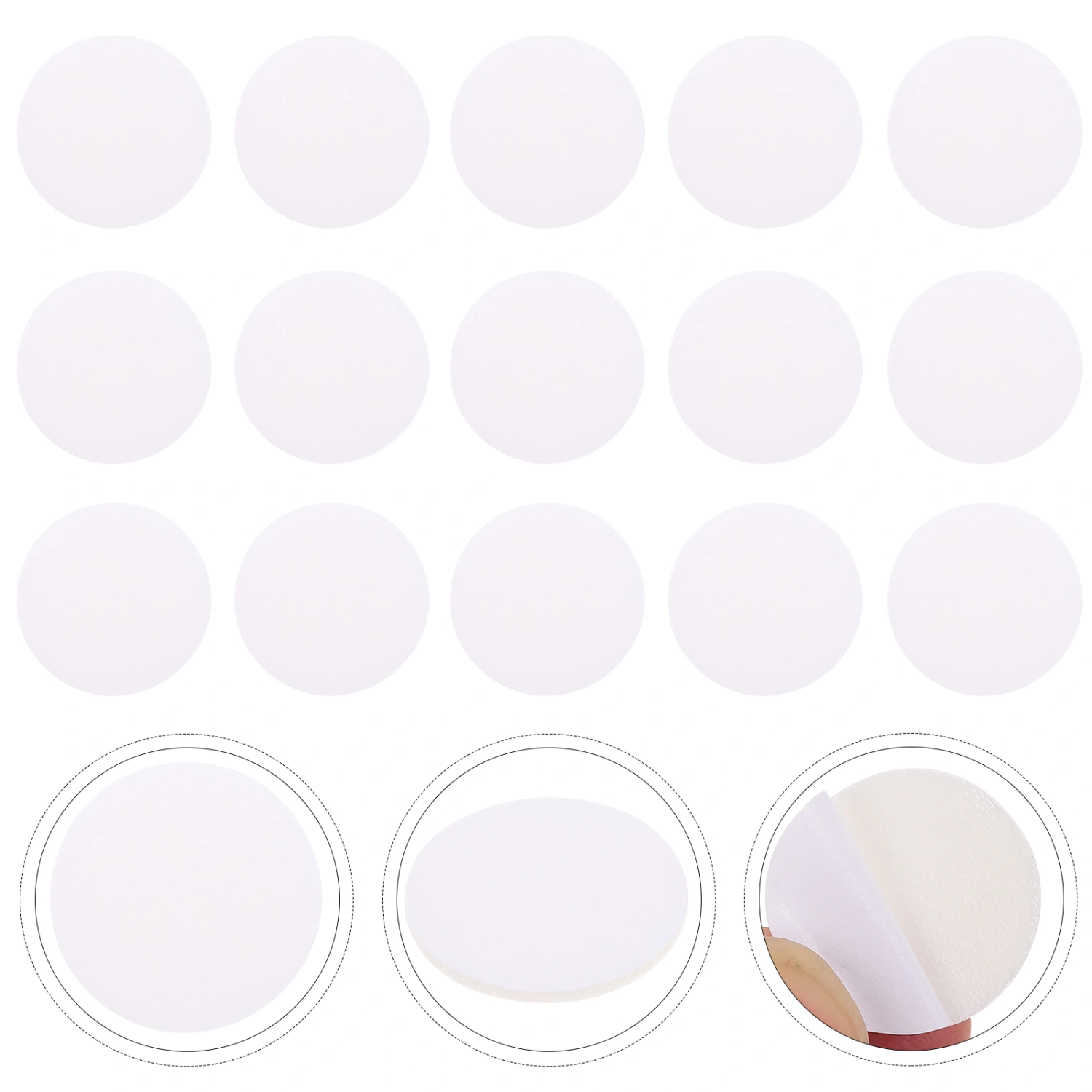 100Pcs Adhesive Foam Dots Practical Candle Wick Stickers DIY Candle Making Accessories