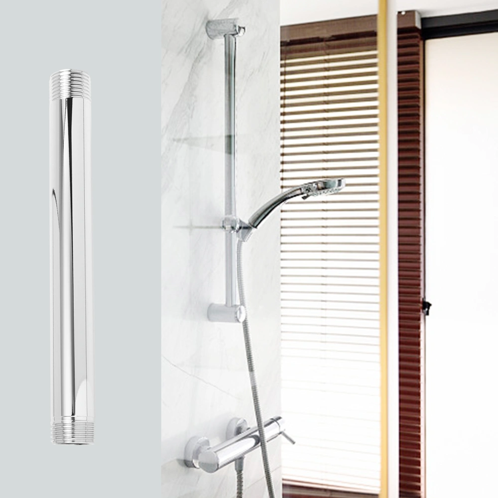 1pc Ceiling Mount Shower Arm 6 Inches Water Outlet Stainless Steel Straight Shower Arm