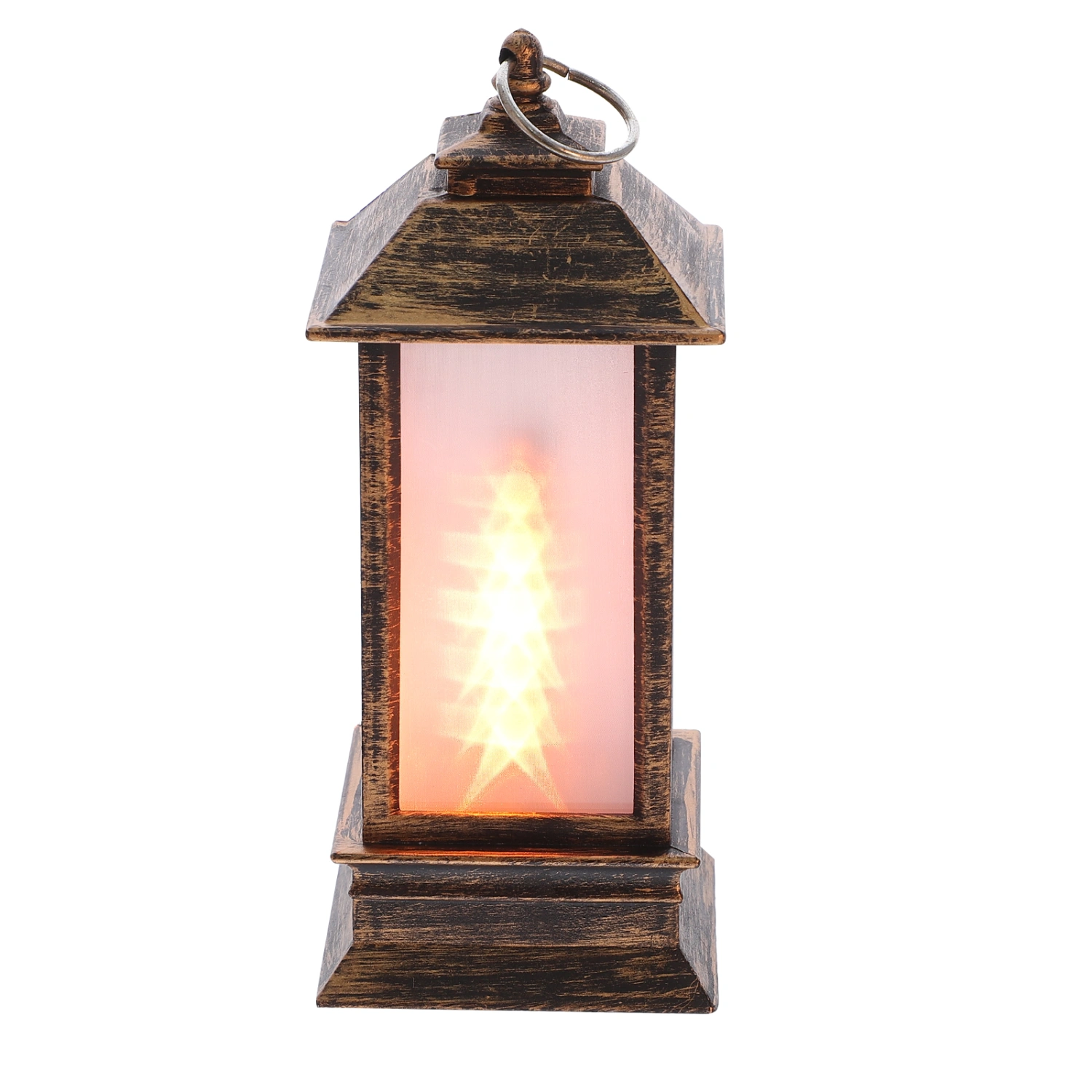 Christmas Party LED Flame Lamp Chic Festival Lantern Decorative Hanging Ornament