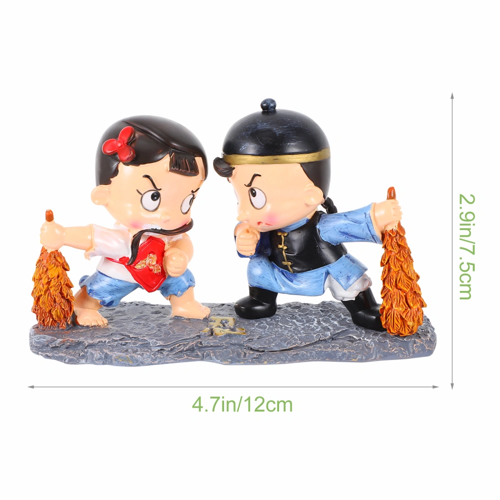 Cake Couple Figurine Doll Resin Decoration Valentine's Day Gift Cake Decoration