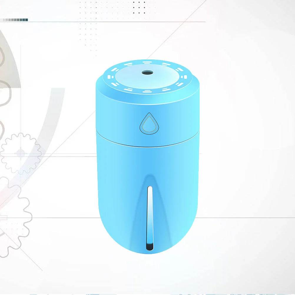 Creative Car Desktop Anti-drying Humidifier Multifunctional Humidifier Incense Humidifier Aromatherapy Diffuser (Sky-blue)