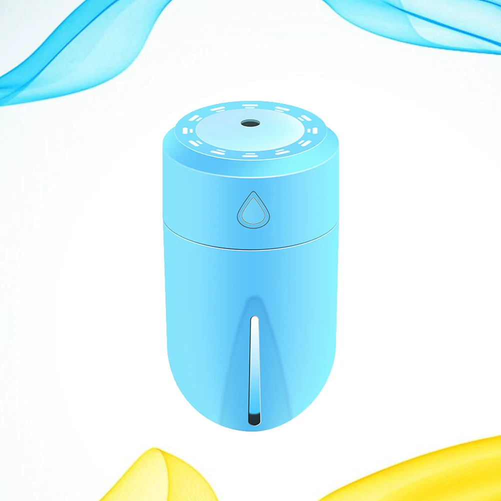 Creative Car Desktop Anti-drying Humidifier Multifunctional Humidifier Incense Humidifier Aromatherapy Diffuser (Sky-blue)