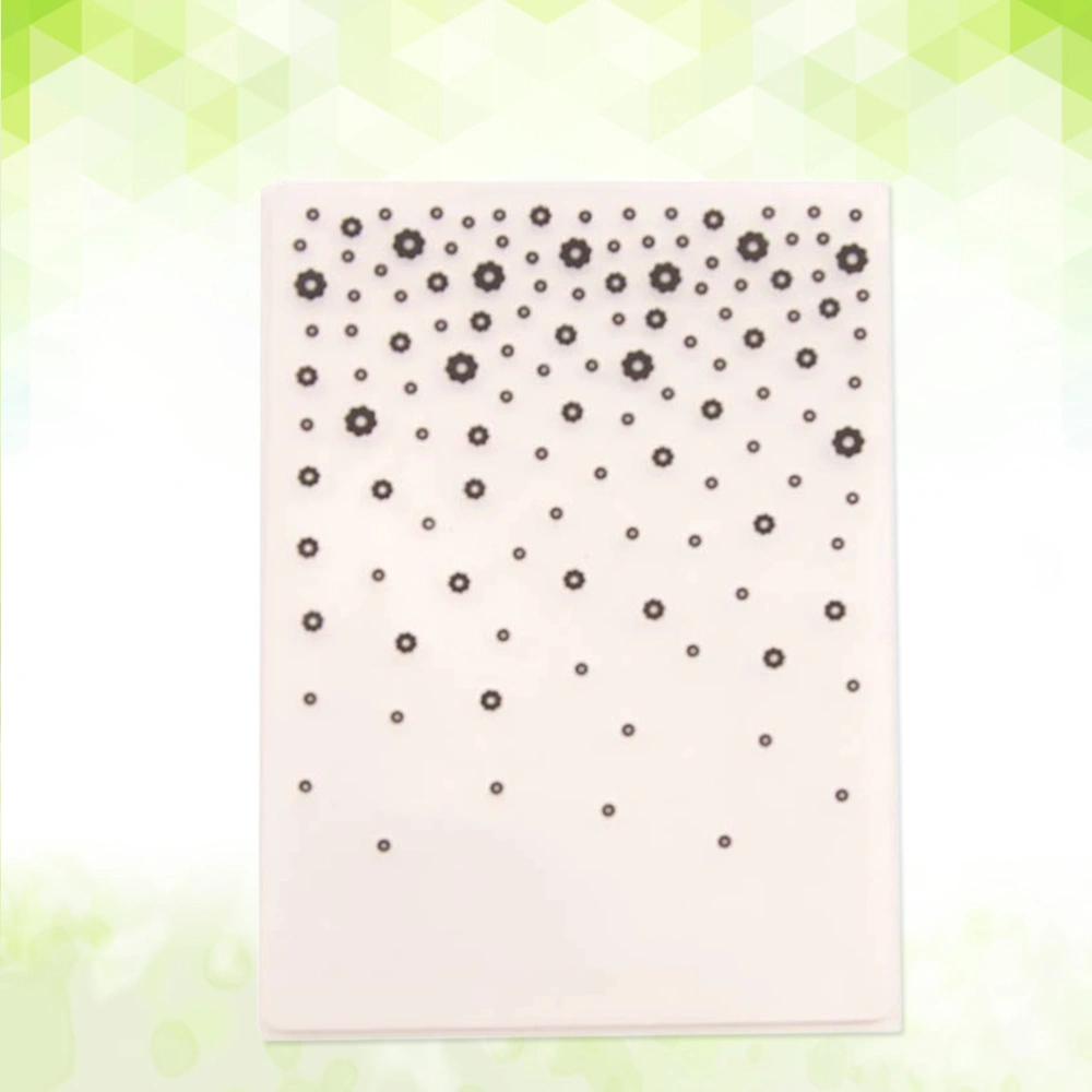 DIY Plastic Bump Embossing Template Stencil Folder for Album Scrapbooking Paper Art Craft Decor (EM036)