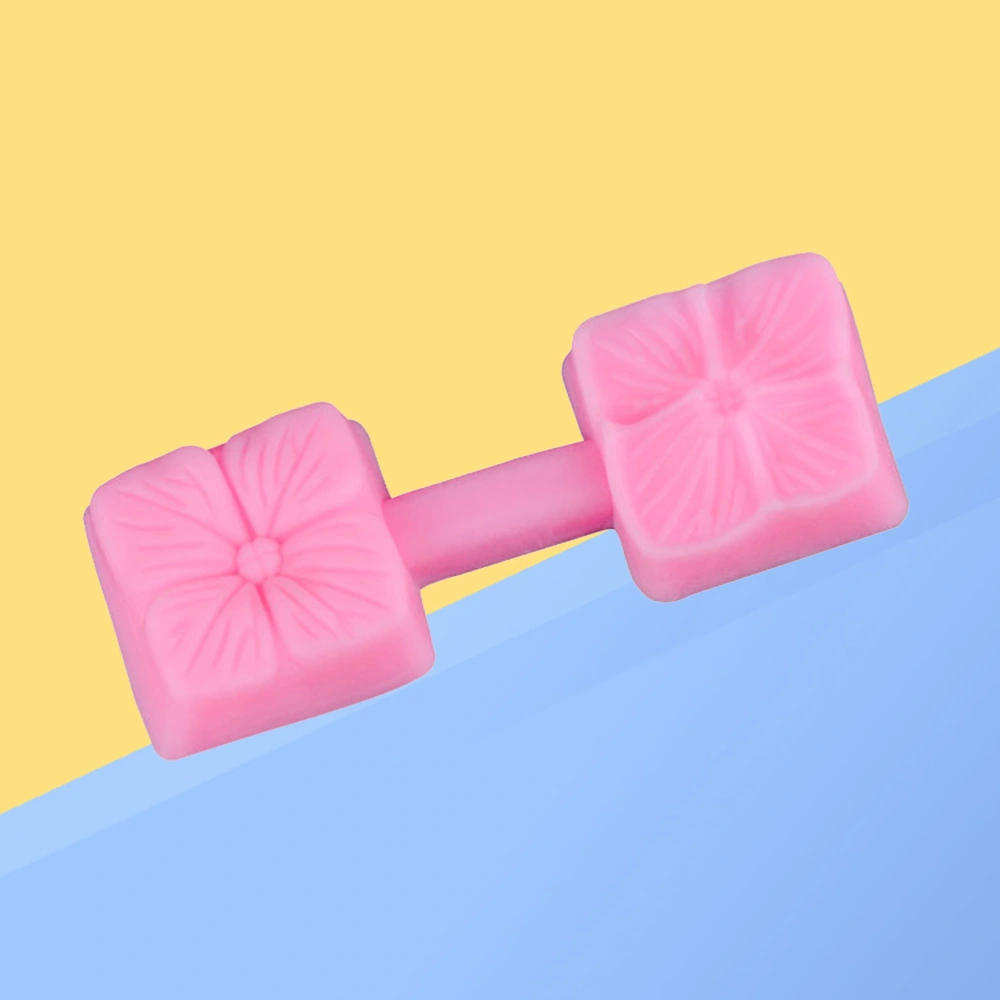 Blossom Silicone Fondant Cake Mold Flower Cake Chocolate Candy Decorating Mould (Pink)