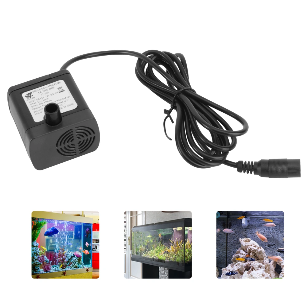 12V Solar Water Pump Standing Floating Submersible Water Fountain for Pond Pool Aquarium Fountains Spout Garden Patio