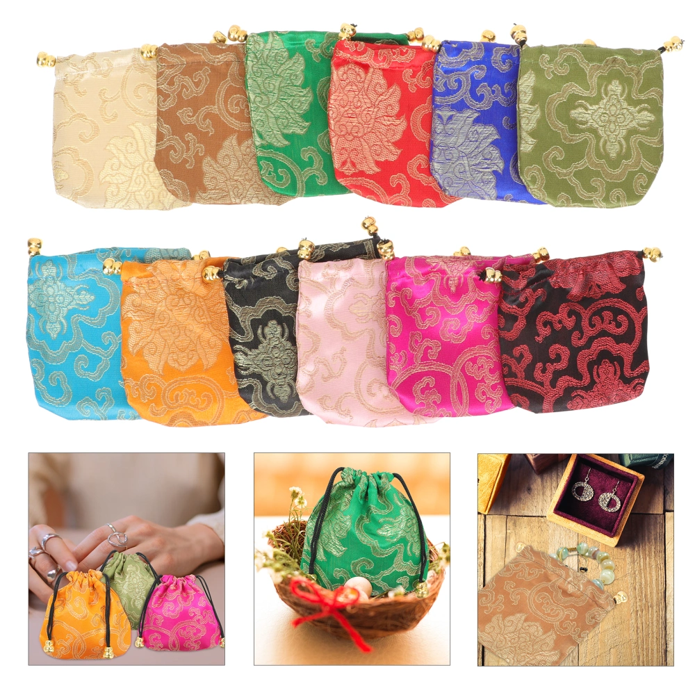 24pcs Jewelry Bags Drawstring Pouches Small Valentine Gift Bags Drawstring Bags