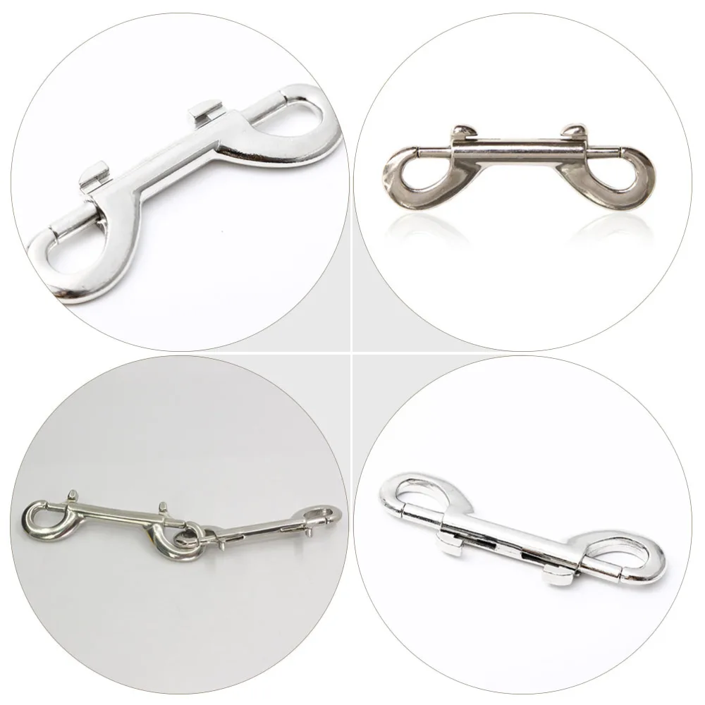 12PCS Multipurpose Hardwares Buckles Dog Leash Use Hooks Outdoor  Double-ended Buckles